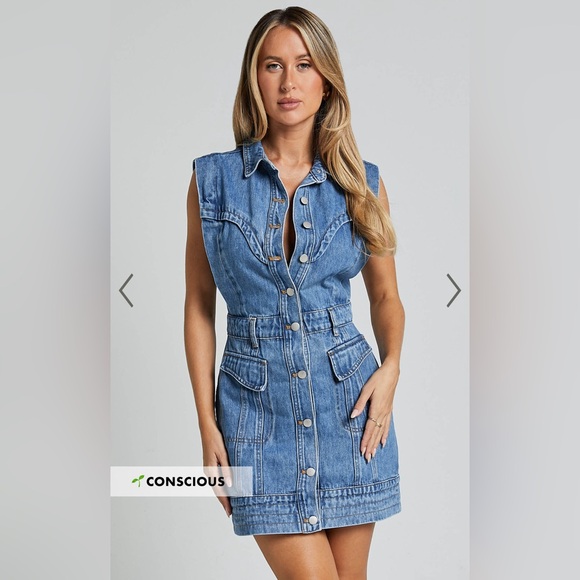 NWT/NBW SHOWPO Jasse Mini Dress - Picture 1 of 7